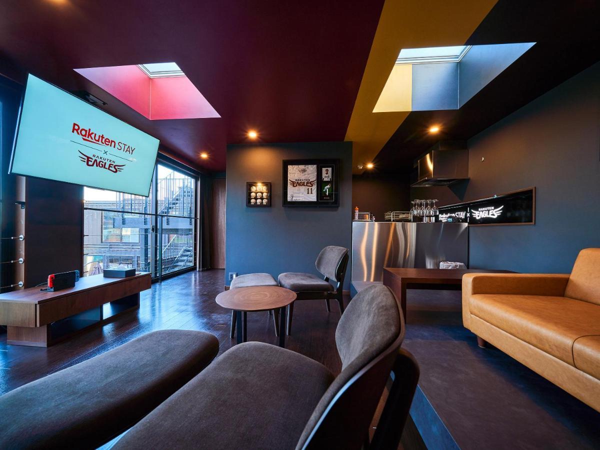 Rakuten Stay X Eagles 202 With Roof Balcony Szendai Kültér fotó