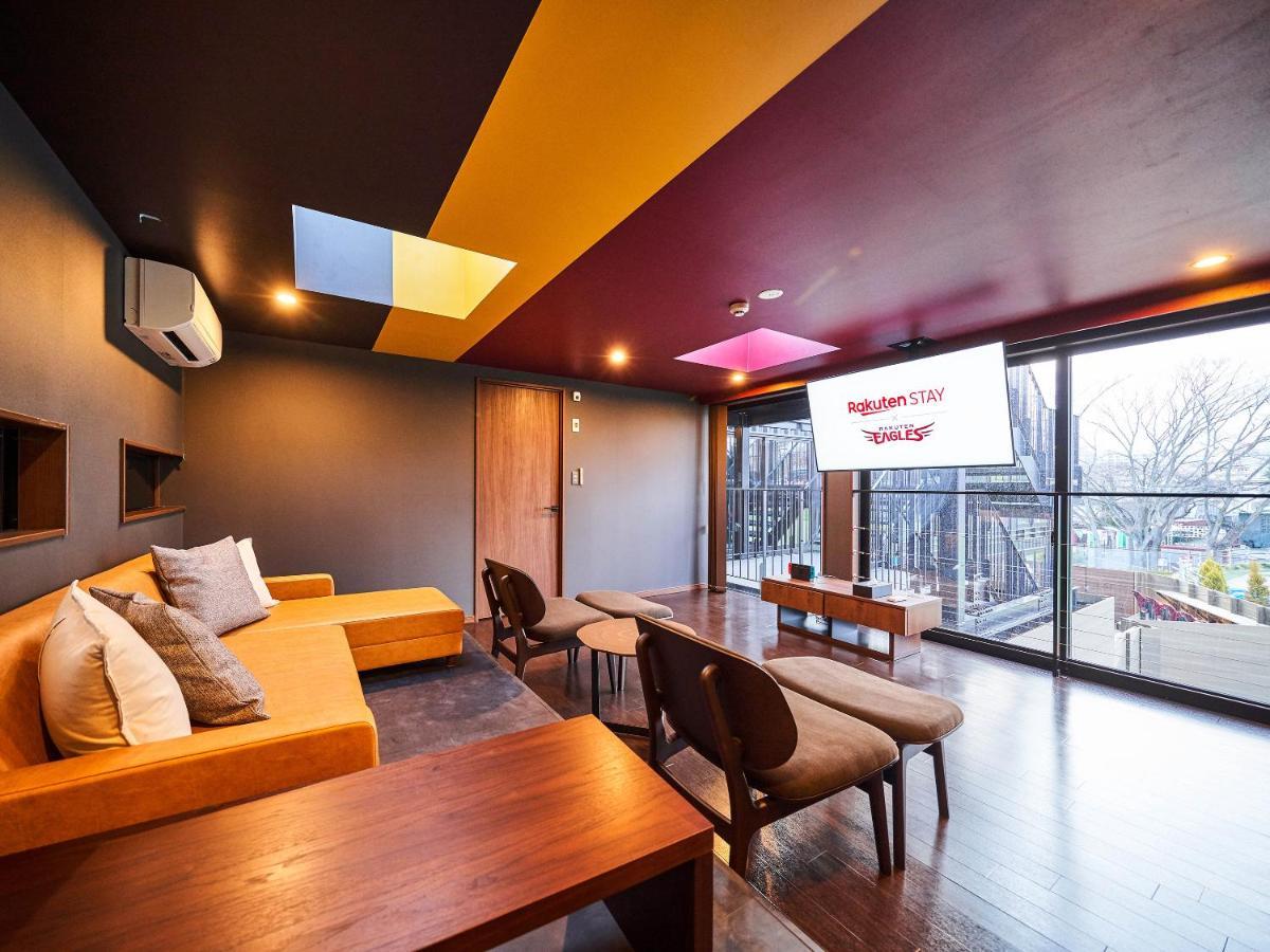 Rakuten Stay X Eagles 202 With Roof Balcony Szendai Kültér fotó
