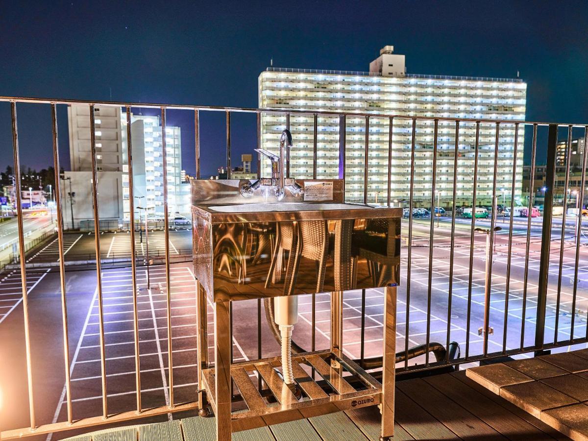 Rakuten Stay X Eagles 202 With Roof Balcony Szendai Kültér fotó