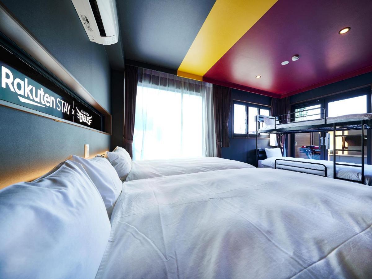 Rakuten Stay X Eagles 202 With Roof Balcony Szendai Kültér fotó